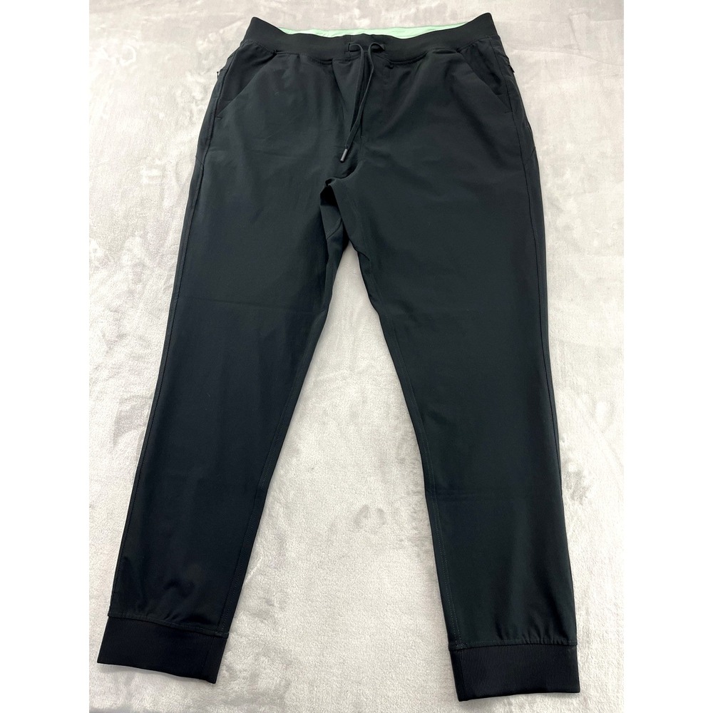 Birddogs Jogger Pants Men 2XL Black Stretch Performance Golf Casual NWOT